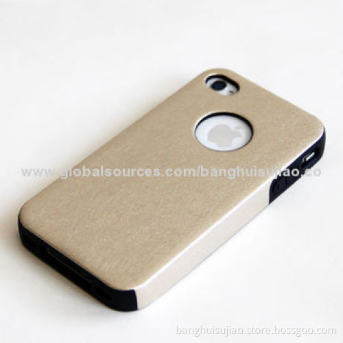 Newest Leather Case for iPhone 5, Electric Press with Stand Function